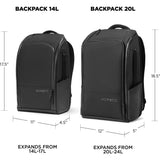 Nomatic 20L-24L Commuter Backpack | Black