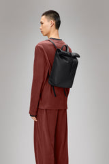 RAINS Rolltop Rucksack Mini W3 Black