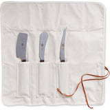 Coltellerie Berti Set of 3 Cheese Knives | fabric roll included