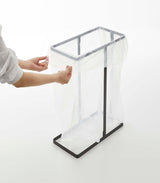 Yamazaki Lidded Garbage Bag Holder | Steel