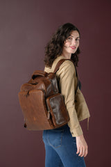 Moore & Giles Mondo Quinn Backpack | Baldwin Oak