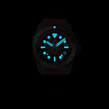 BOLDR Odyssey Crimson Titanium Dive Watch | Swiss Automatic Movement