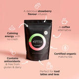 Tropeaka Strawberry Matcha Tea Powder