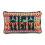 Furbish Needlepoint Pillow | 9"x15"