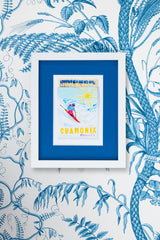 Furbish Chamonix Matchbook Art Print