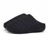 SUBU - Light Summer Slippers - Black on Black