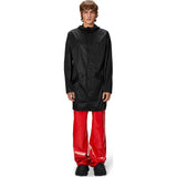 Rains Waterproof Long Jacket W3 | Black