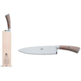 Coltellerie Berti Insieme Chef's Knife | anchored tang blade Ox Horn