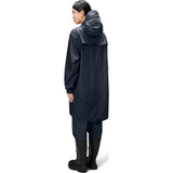 Rains Waterproof Long Jacket W3 | Navy