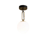 Artemide NH 22 CEIL LED MAX 15W E26 GOLD Light