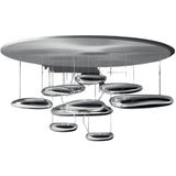 Artemide Mercury Ceiling LED Light | 2X27W 90CRI DIM 2-WIRE Inox