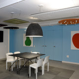 Artemide NUR 1618 ACOUSTIC SUSP LED 124W 30K 93CRI DIM 0-10V DARK GREY Light