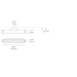 Artemide TALO 60(24IN) WALL LED 36W 30K DIM 2-WIRE GLOSS WHITE Light