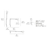 Artemide TOLOMEO CLASSIC LED 10W 30K MP-MV ALUM W/MOTION SENSOR Light