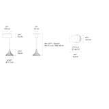 Artemide UNTERLINDEN SUSP LED 7.5W 27K ALUMINIUM Light