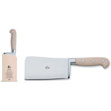 Coltellerie Berti Insieme Bone Cleaver | 6" full tang blade Lucite
