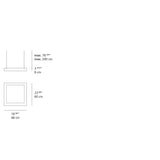 Artemide ALTROVE 600 SUSP DIR/IND LED 80W 30K 90CRI DIM 2-WIRE Light