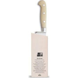 Coltellerie Berti Insieme Pesto Knife | 6" full tang blade White Lucite