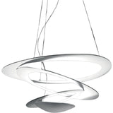 Artemide Pirce Mini Suspension LED Light | 28W DIM 2-WIRE White EXT 15FT