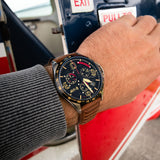 P-51 Mustang Blakeslee Chronograph Bronze Oak