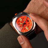 Bell X-1 Machbuster Automatic Retro Orange