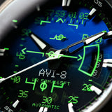 Hawker Harrier HUD Automatic Gradient Blue