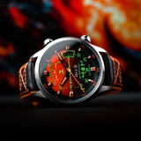 Hawker Harrier HUD Automatic Gradient Orange