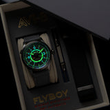 Flyboy Wingman Worldtimer GMT Automatic Tropical Grey