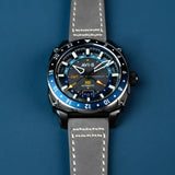 Hawker Hunter Atlas GMT Automatic Mist Grey