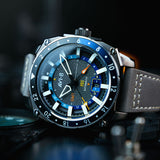 Hawker Hunter Atlas GMT Automatic Mist Grey