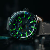 Hawker Hunter Atlas GMT Automatic Mist Grey