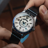 Flyboy Airmaster GMT Automatic Wing Silver