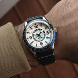 Flyboy Airmaster GMT Automatic Wing Silver