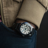 Flyboy Airmaster GMT Automatic Wing Silver