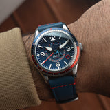 Flyboy Airmaster GMT Automatic Cockpit Blue