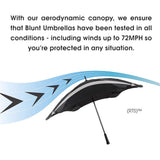 BLUNT Classic Umbrella | Full-Length Windproof Stick Umbrella
