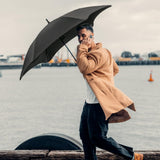 BLUNT Exec Umbrella | Premium Windproof Golf & Full-Length Umbrella (Ink Black)