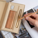Makers Cabinet Ferrule Brass Pencil Holder & Extender
