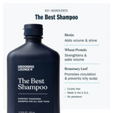 Grooming Lounge The Best Shampoo - Best Men's Shampoo For All Hair Types by Grooming Lounge