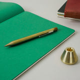 Makers Cabinet Lazlo Magnetic Ballpoint Pen - Polished Brass