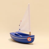 Maison Tirot Handcrafted Wooden Toy Boat - Le Bâchi