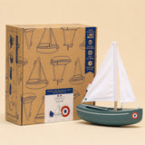 Maison Tirot Handcrafted Wooden Toy Boat - Le Sloop
