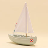 Maison Tirot Handcrafted Wooden Toy Boat - Le Sloop