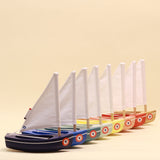 Maison Tirot Handcrafted Wooden Toy Boat - Le Bâchi