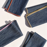 Rainbow Denim Napkins | Set of 4