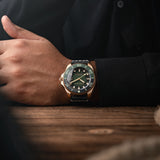 Tesei Bronze Swiss Automatic Forest Green