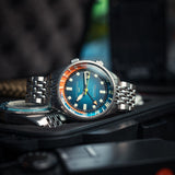 Bradner GMT Automatic Orange Blue