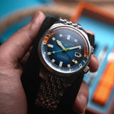 Bradner GMT Automatic Orange Blue