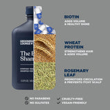 Grooming Lounge The Best Shampoo - Best Men's Shampoo For All Hair Types by Grooming Lounge