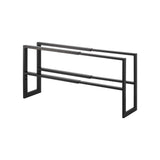 Two-Tier Expandable Shoe Rack (12" H) - Steel